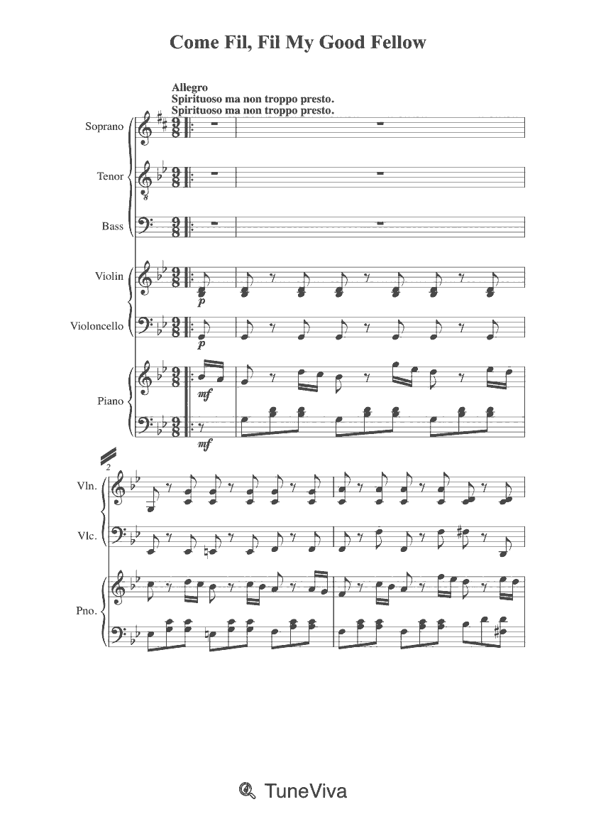 Come Fil, Fil My Good Fellow