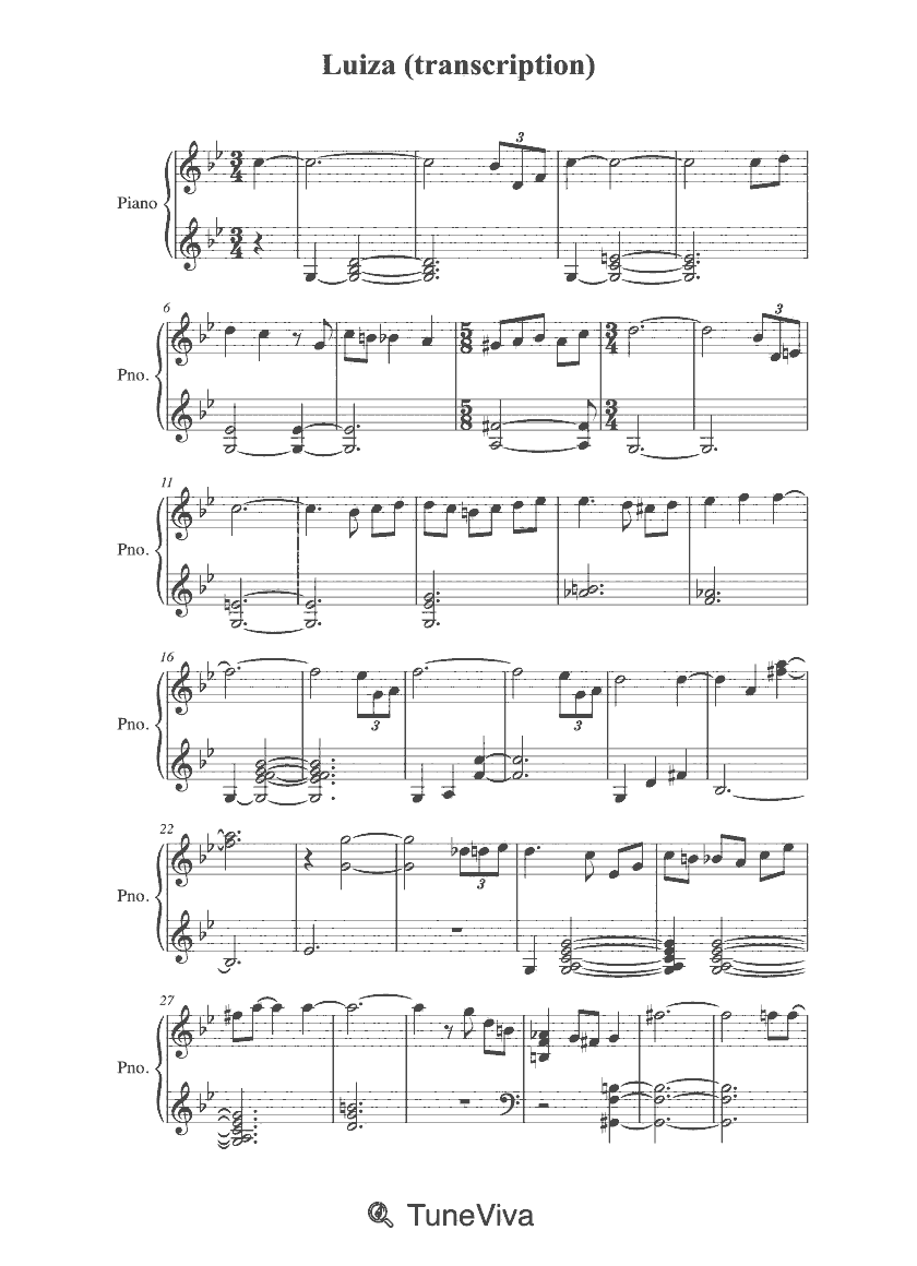 Luiza (transcription)