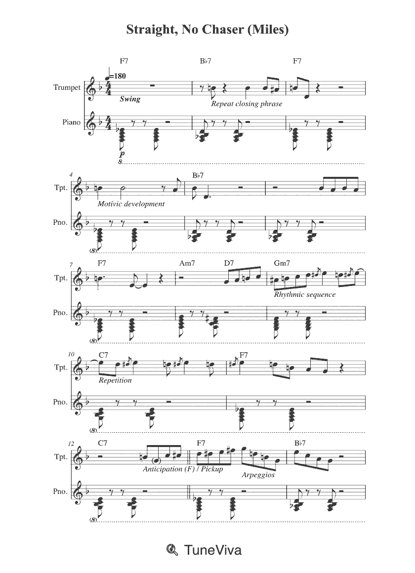 Straight, No Chaser (Miles)