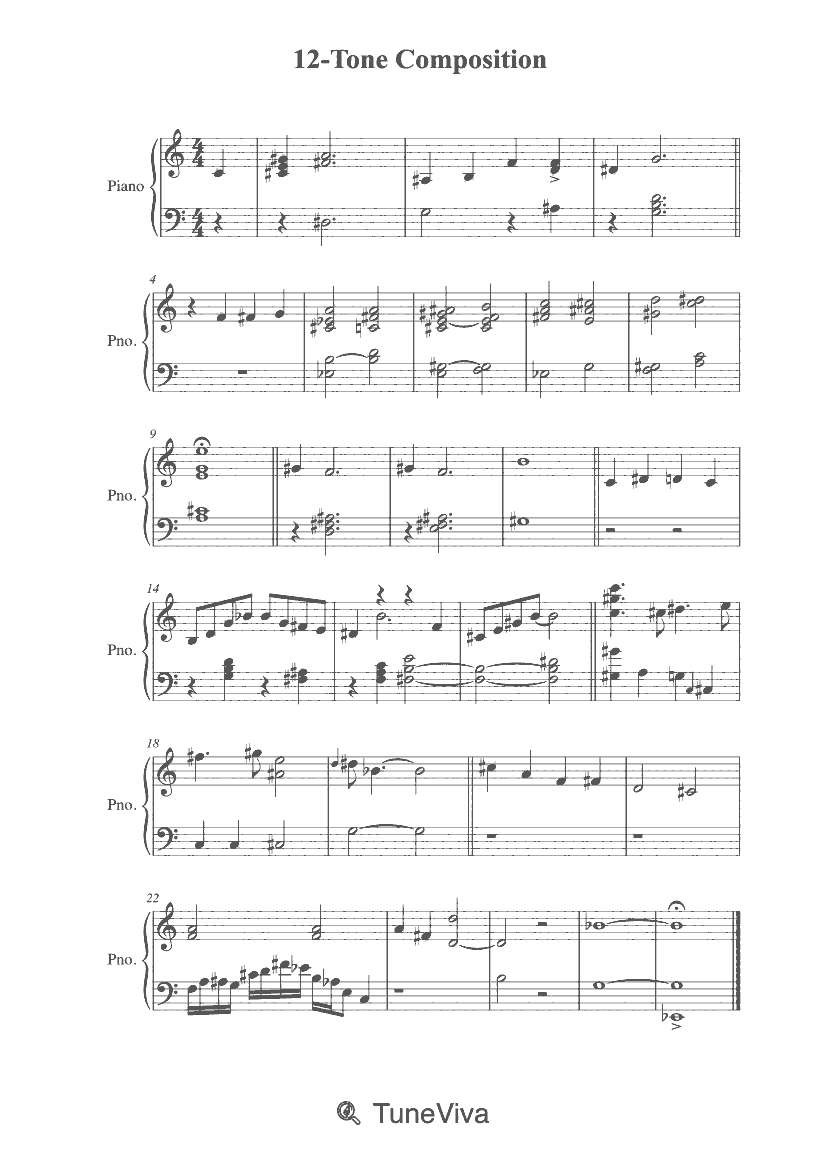 12-Tone Composition
