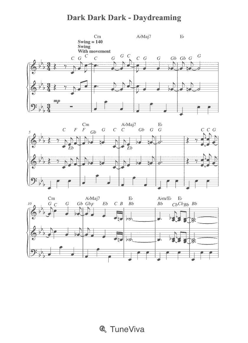 Dark Dark Dark - Daydreaming