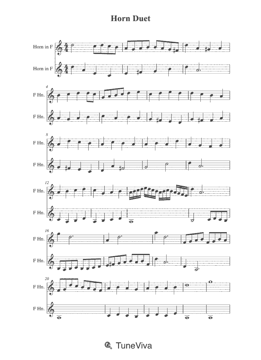 Horn Duet