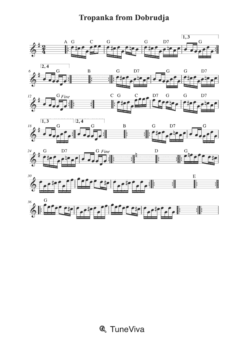 Tropanka from Dobrudja
