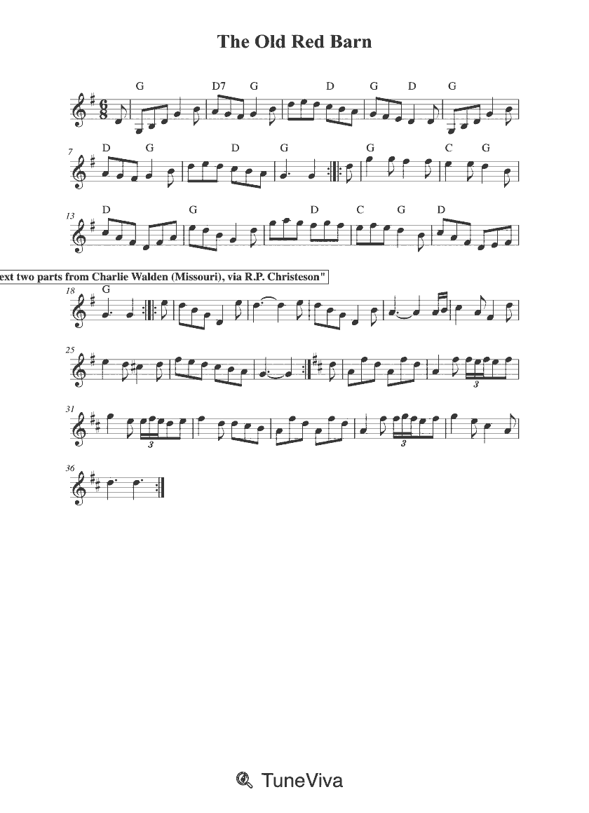 The Old Red Barn