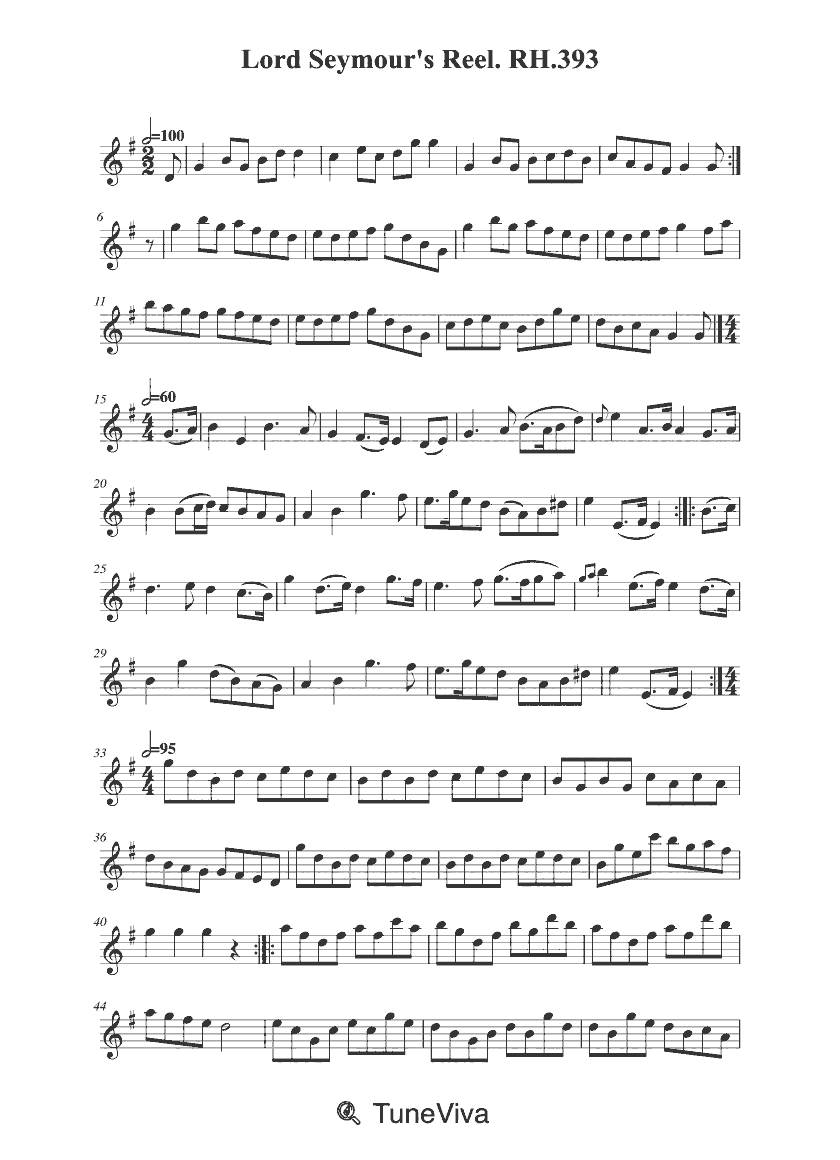 Lord Seymour's Reel. RH.393