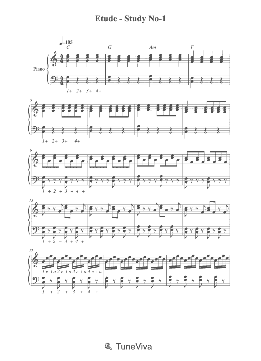 Etude - Study No-1