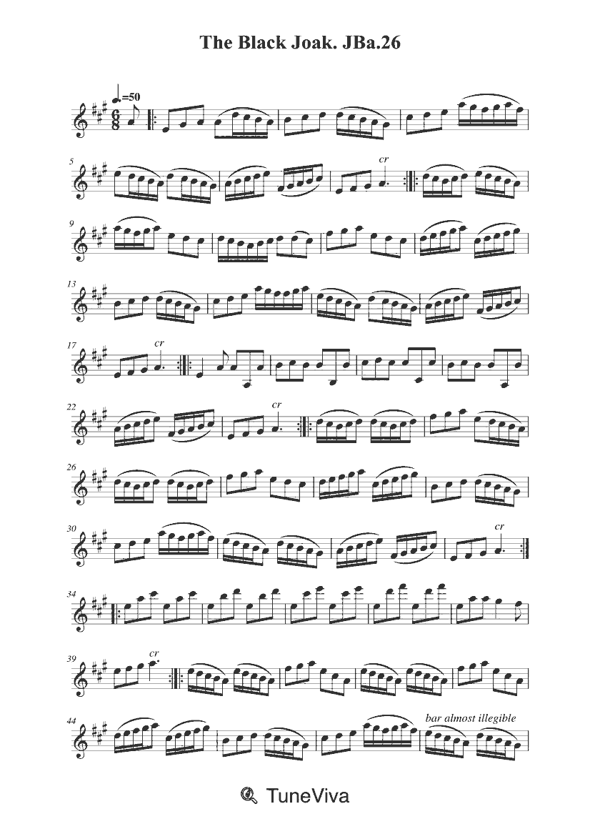The Black Joak. JBa.26
