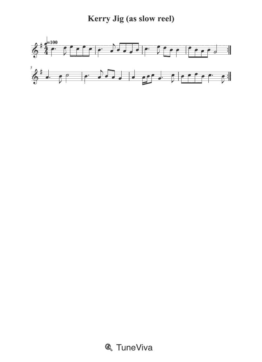 Kerry Jig (as slow reel)