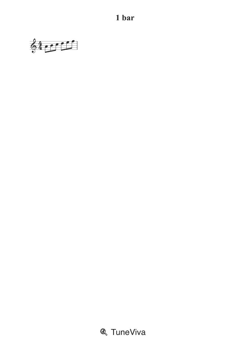 1 bar