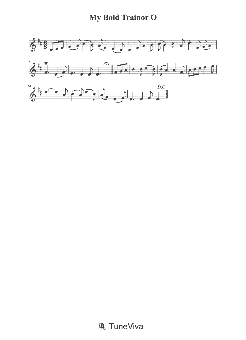 My Bold Trainor O