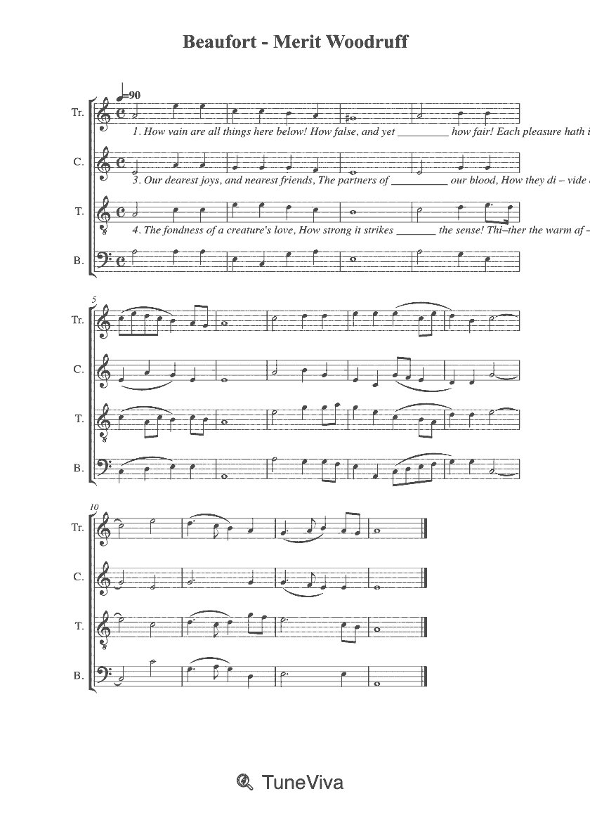 Beaufort - Merit Woodruff