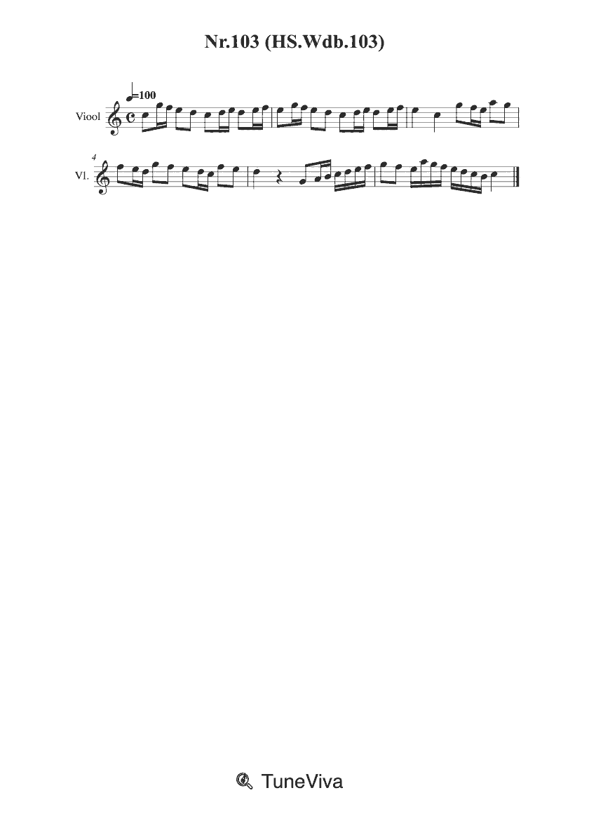 Nr.103 (HS.Wdb.103)