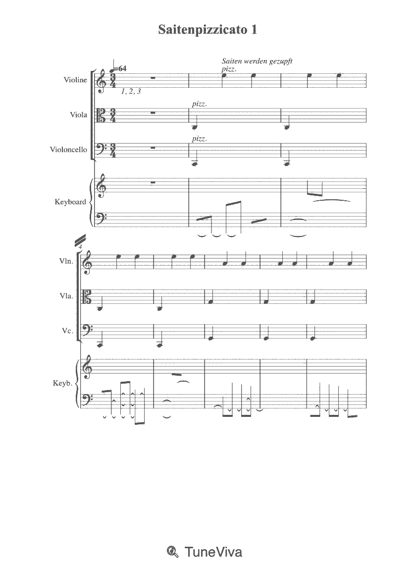 Saitenpizzicato 1