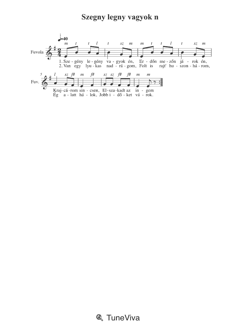 Szegny legny vagyok n