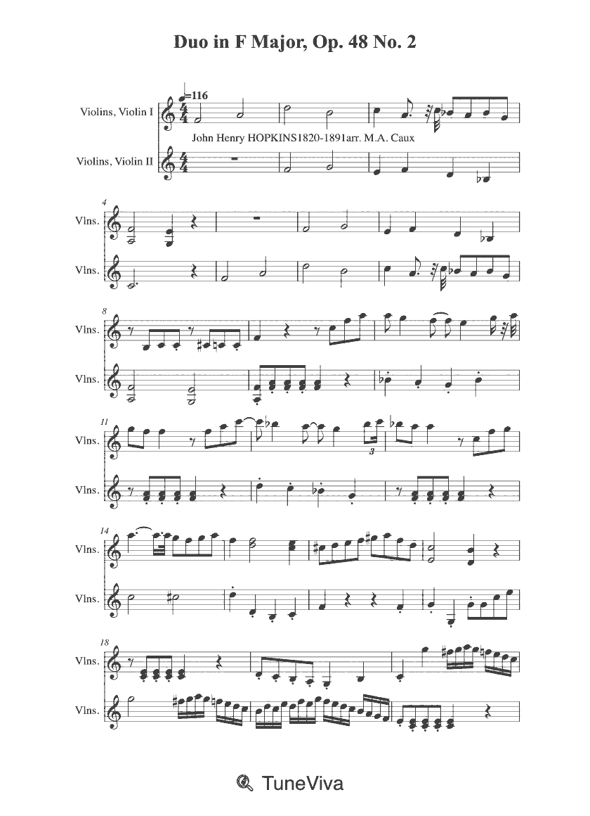 Duo in F Major, Op. 48 No. 2