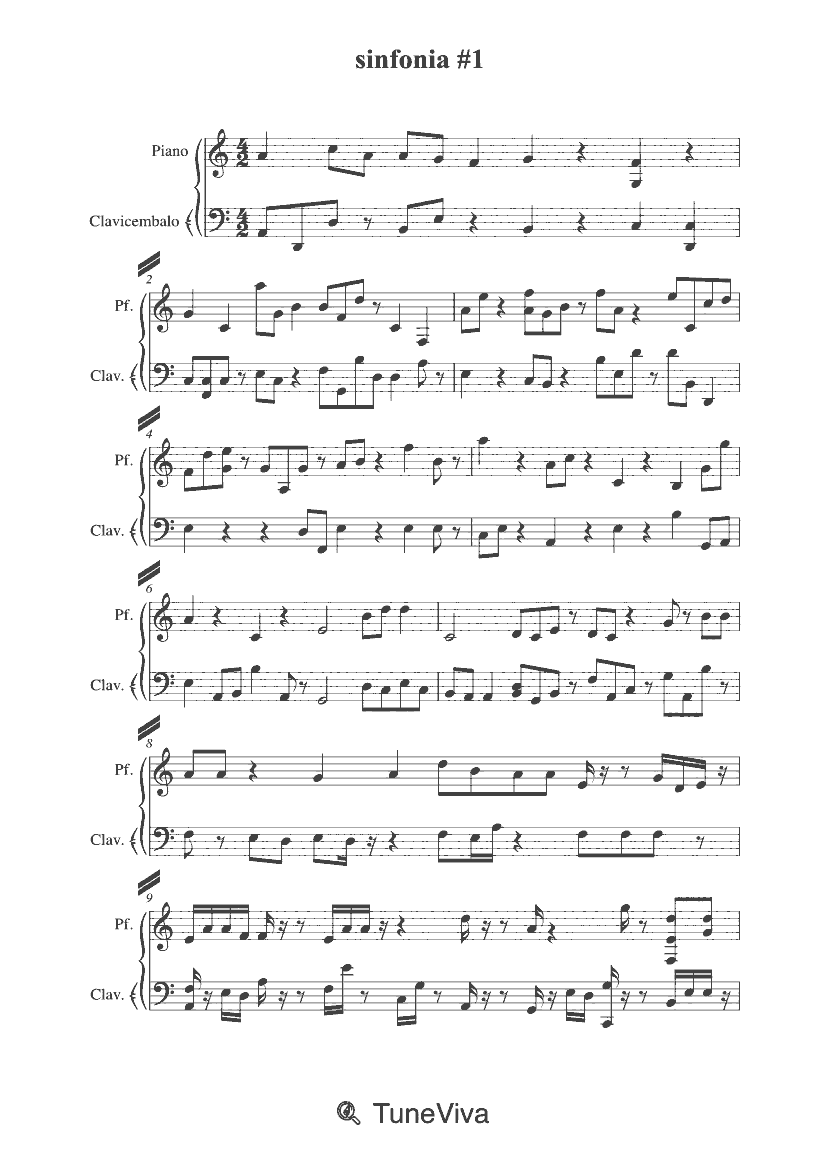 sinfonia #1