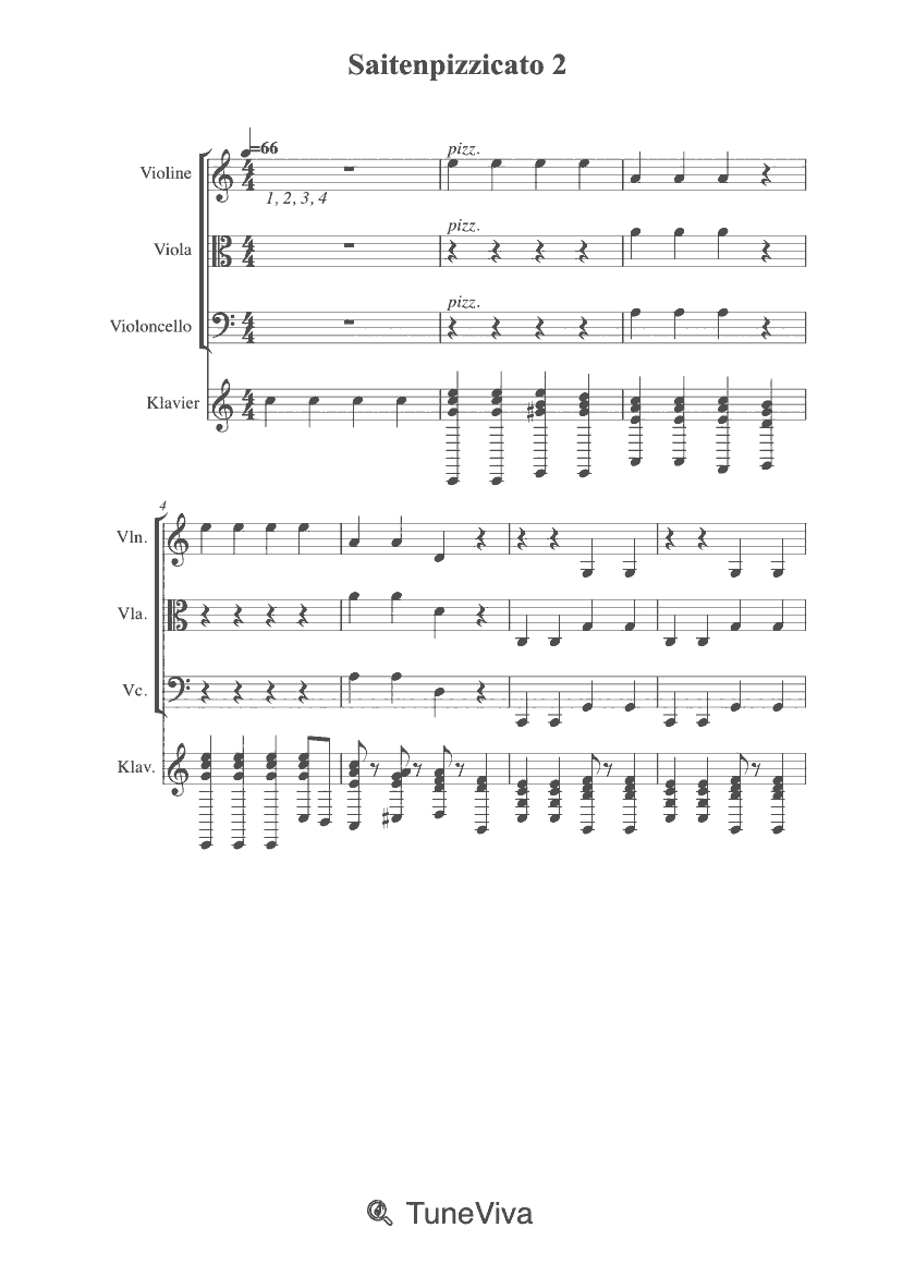 Saitenpizzicato 2