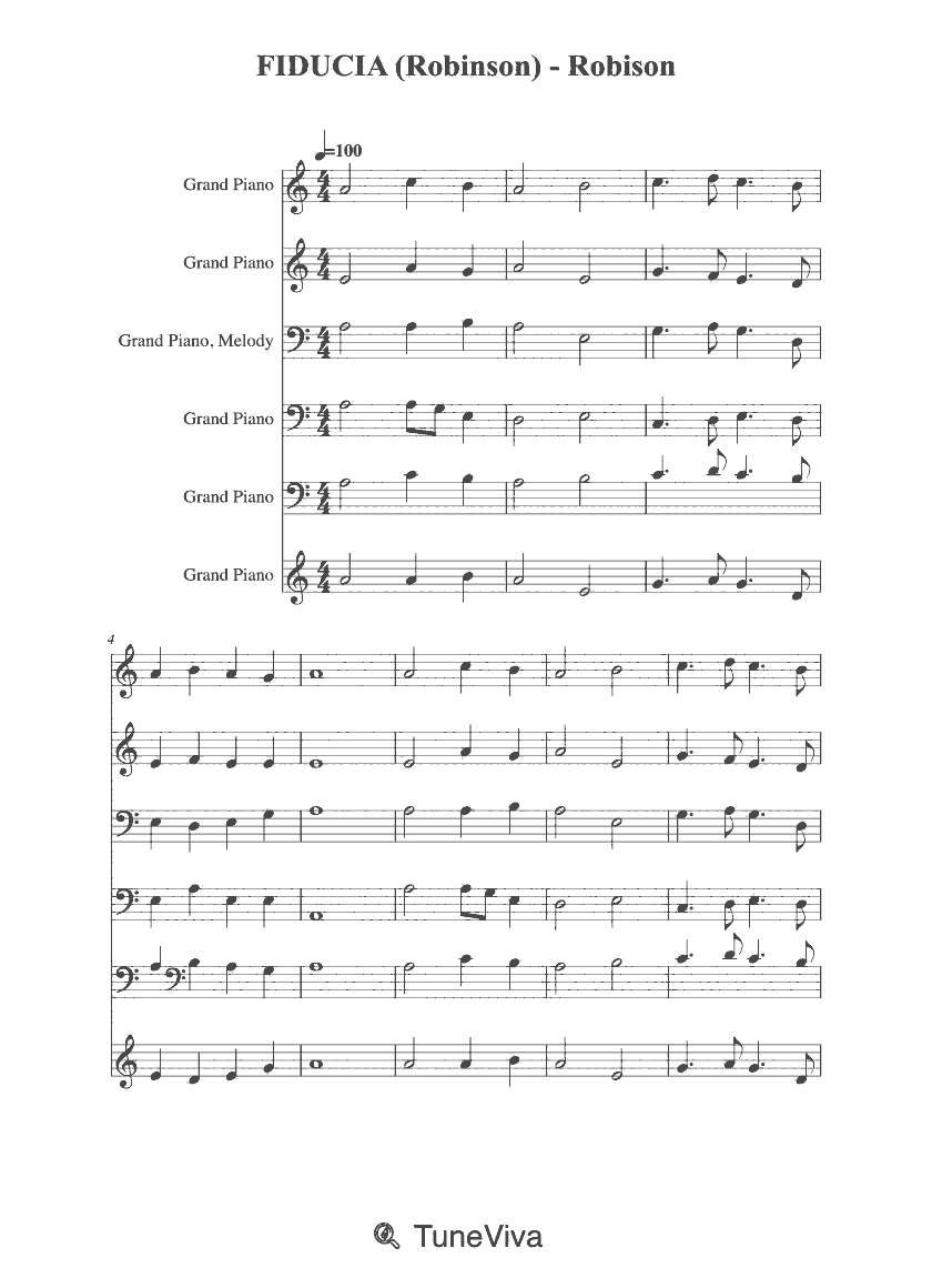 FIDUCIA (Robinson) - Robison