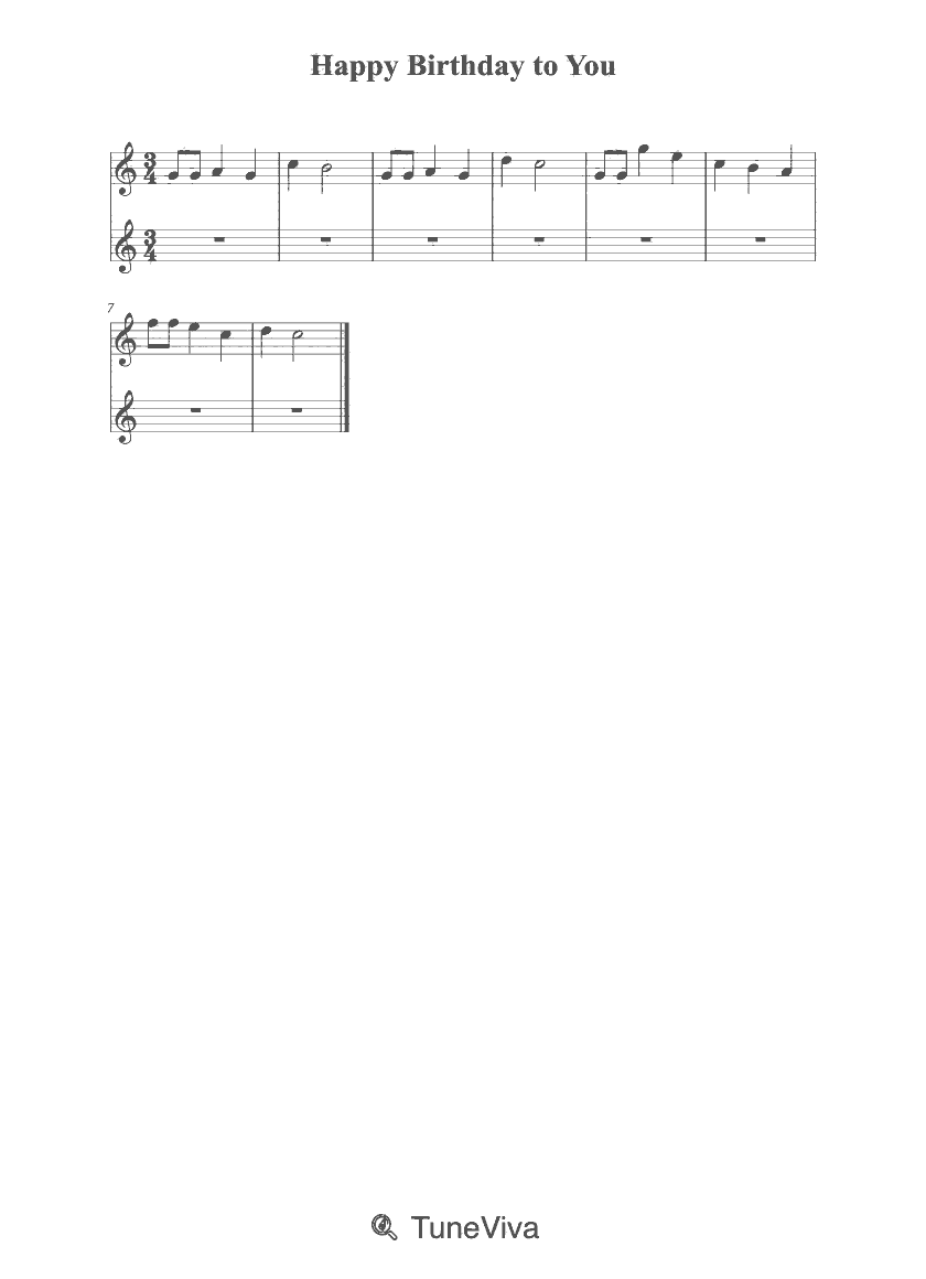 Happy Birthday to You