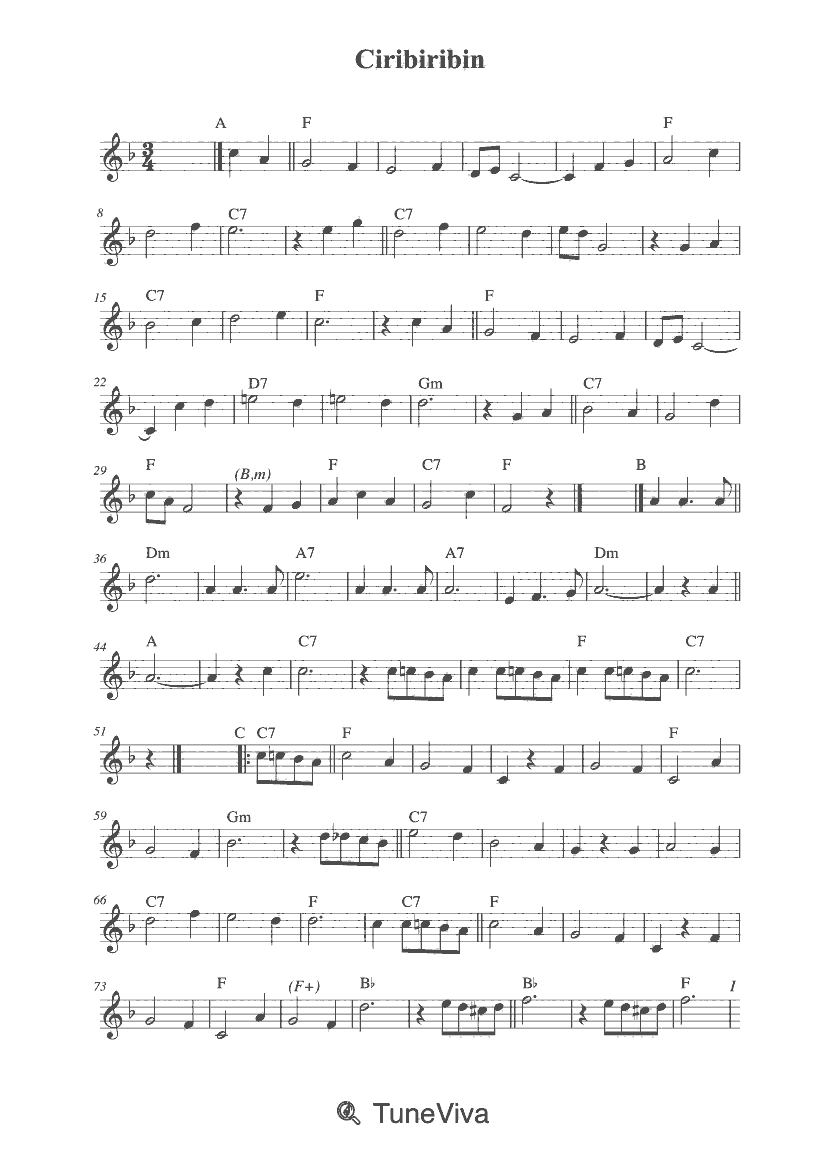 Ciribiribin