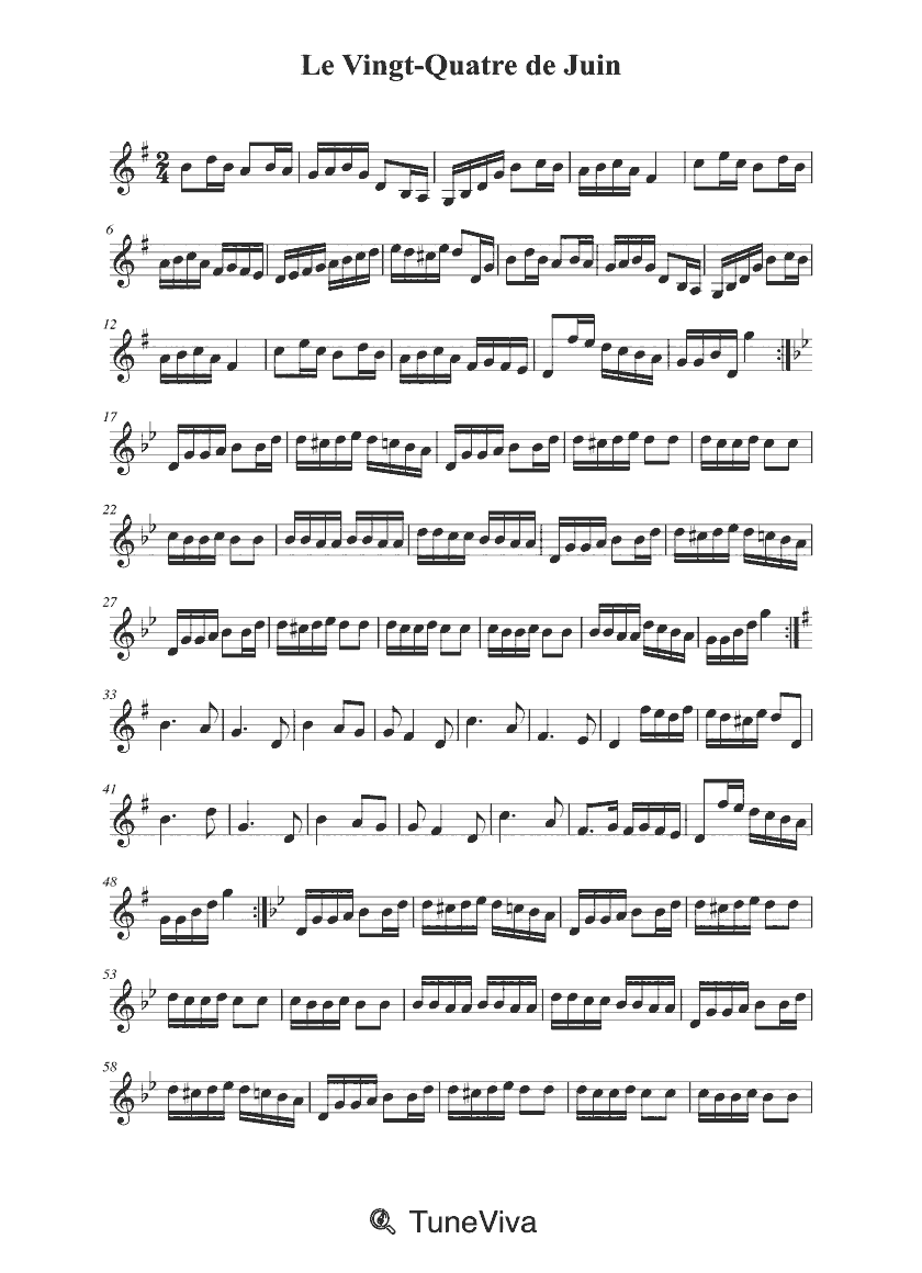 Le Vingt-Quatre de Juin