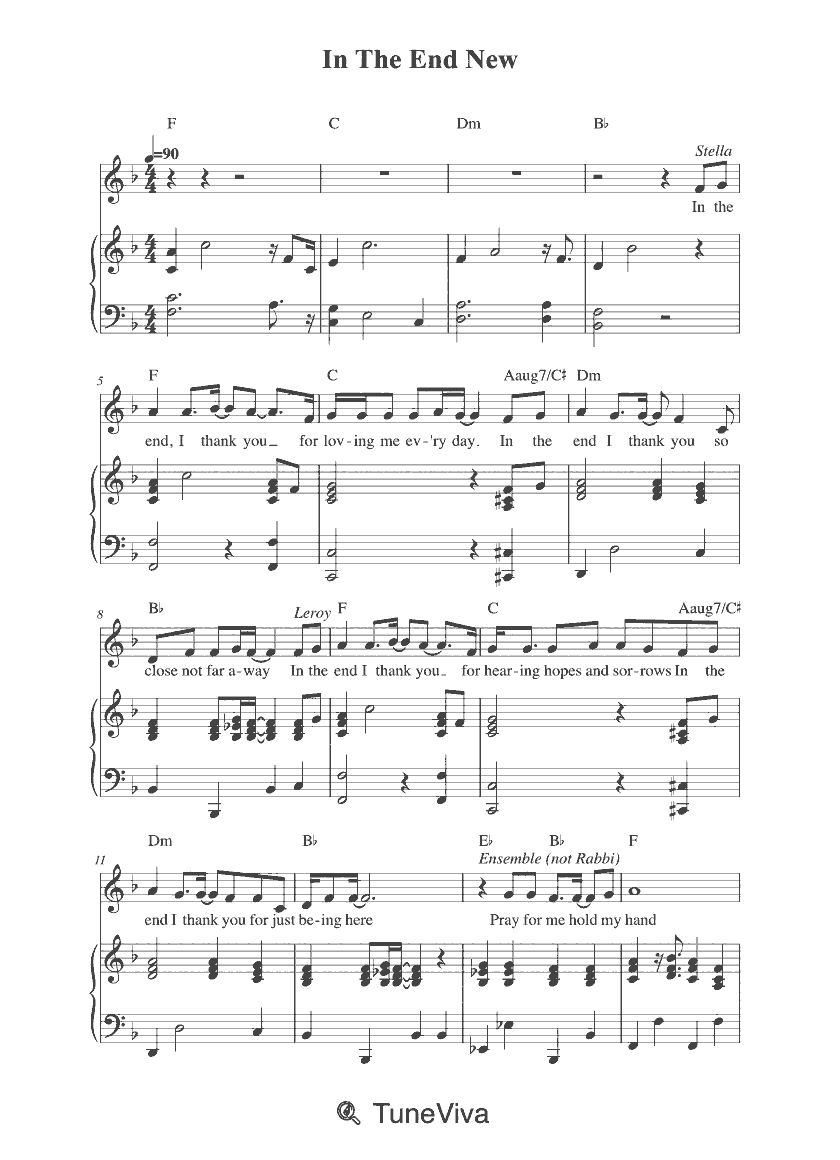 In The End New