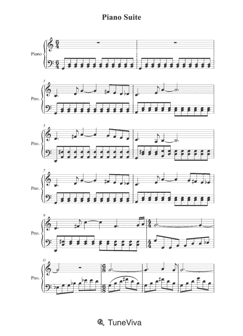 Piano Suite