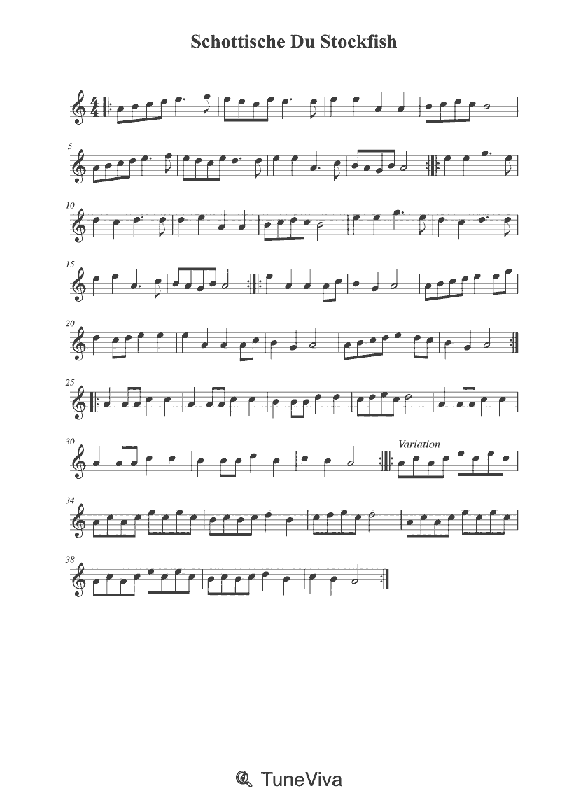 Schottische Du Stockfish