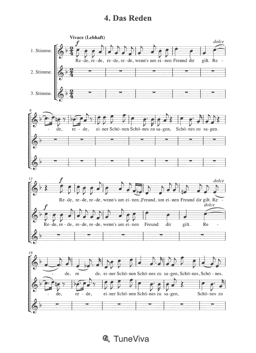 4. Das Reden