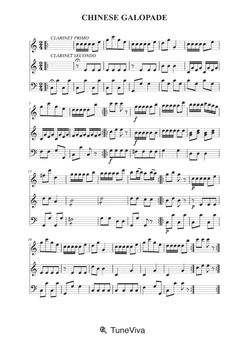 CHINESE GALOPADE
