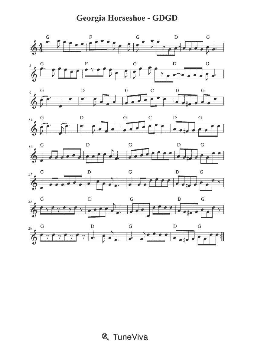 Georgia Horseshoe - GDGD