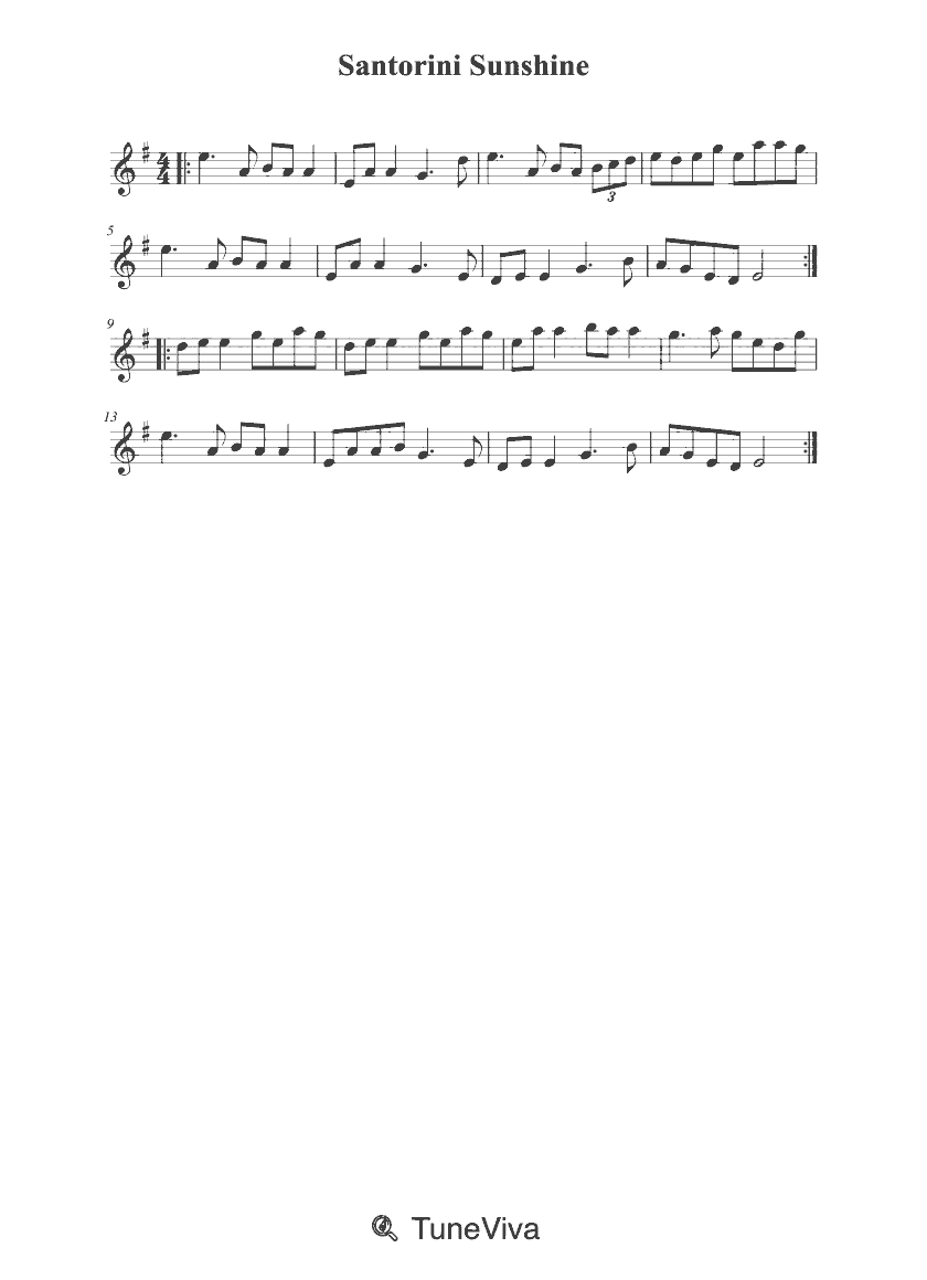 Santorini Sunshine